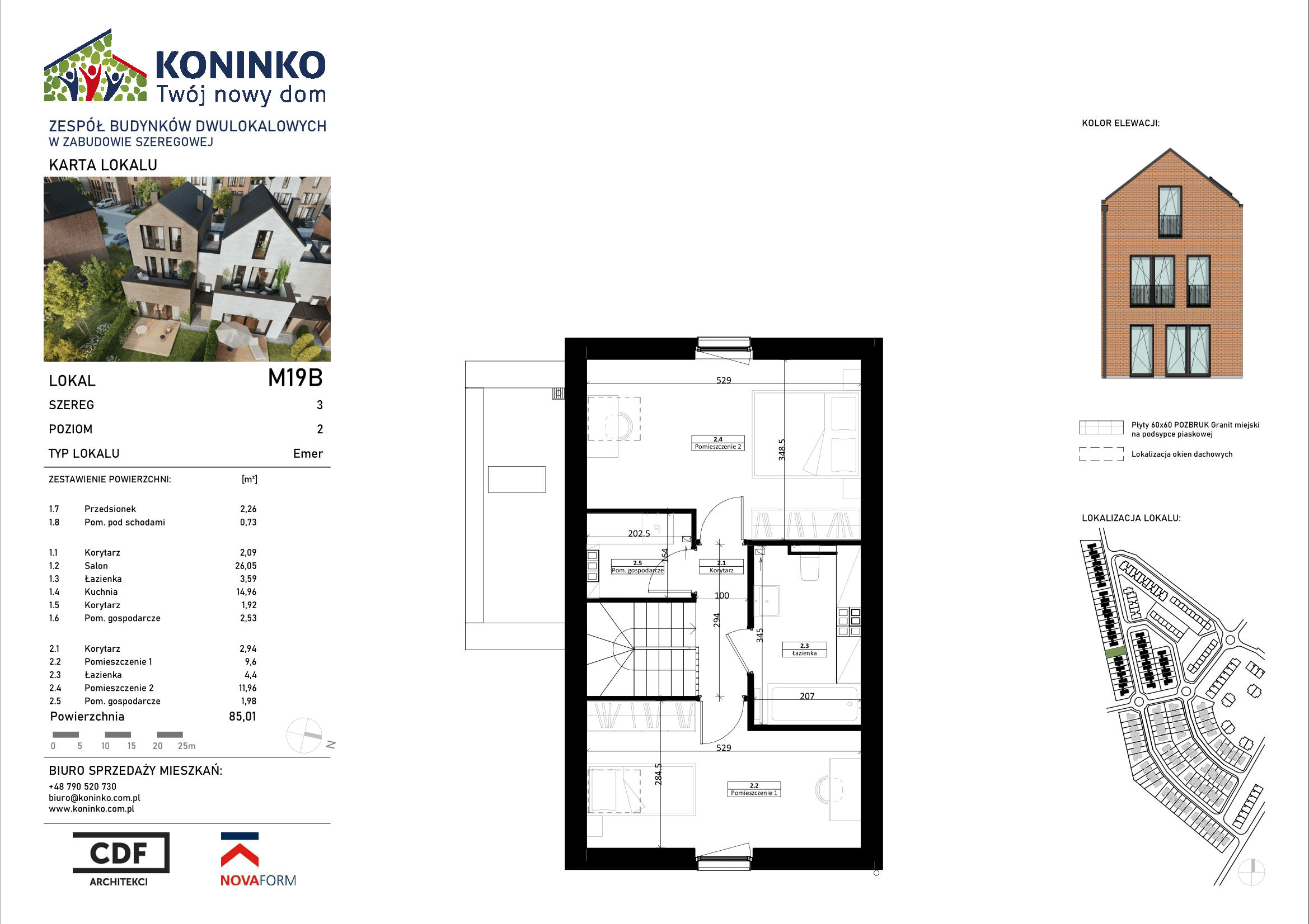 План поверху osiedle-koninko-m19b-poziom2 19.B Koninko